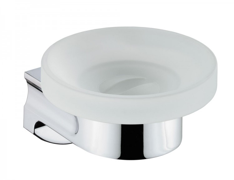 S1 Soap Dish - chrome/frosted glass (122127)