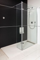 Royle Wetroom Walk in Glass Screens with Hinged Panel (ROYL-WI)