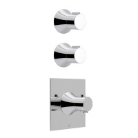 Vado Altitude 2 or 3 Outlet Thermostatic Shower Valve - Wall Mounted - chrome (ALT-1293-CP)