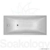 Carron Classic Shower Bath 1700 x 750 x 440mm, Bathtubs | Carronite - White (23.5341)
