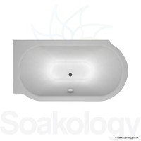Carron Advantage Deep Bath 1500 x 800 x 500mm, Bathtubs | Carronite RH - White (23.5861R)