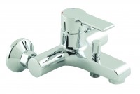 Vado Ion Exposed Bath Shower Mixer Single Lever Wall Mounted Without Shower Kit - chrome (ION-123-CP)