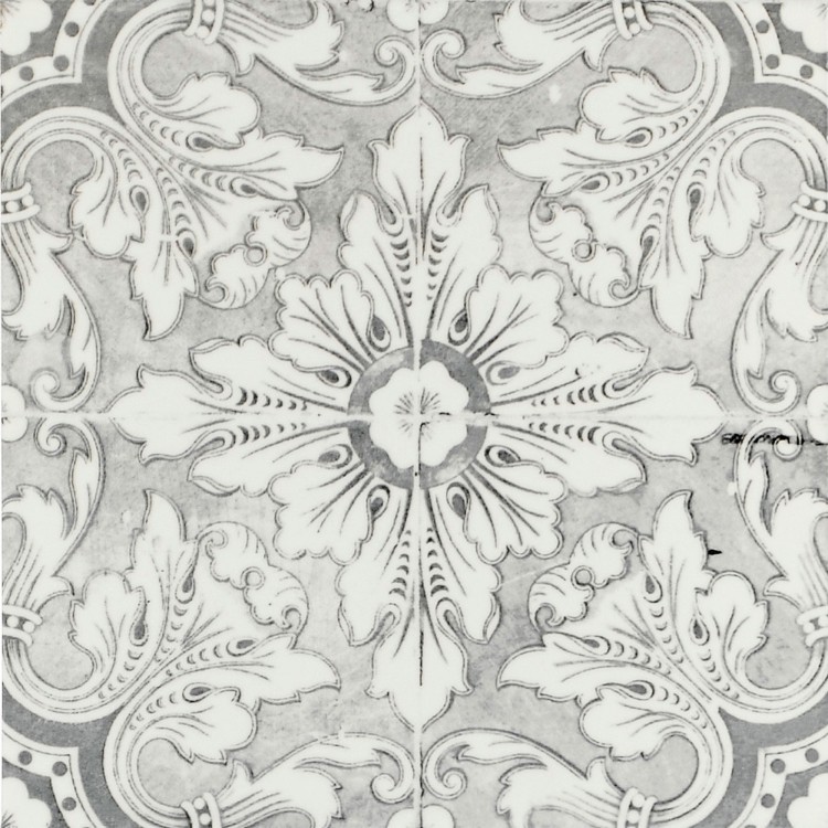 Aramean Glossy Grey Tile 200 x 200mm (20872)