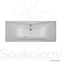 Carron Albany Bath 1700 x 700mm, Bathtubs | Carronite - White/Chrome (19.14)