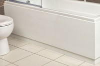 Edge Solid MDF Bath panel in Gloss White (EDGE-BP)