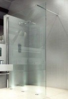 Merlyn Series 8, Shower Wall 800mm - Chrome/Clear Glass (M8SW211)
