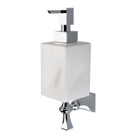 Highgate Soap Dispenser. Chrome/White (XD25130100)