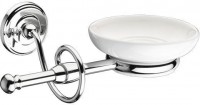 Istia Wall Mounted Soap Dish. White/Chrome (XD22140100)