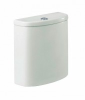 Roca Senso Compact Eco Close Coupled Cistern 4.5/3 Litre - White (34151D000)