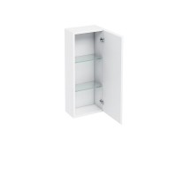Britton - Aqua Cabinets 300mm wall hung bathroom cupboard - White (C10W)