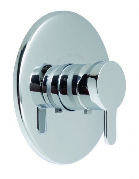 Vado Sense Axio:Therm Concealed Thermostatic Shower Valve Wall Mounted - chrome (SEN-145T-CP)