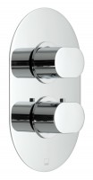 Vado Life 2 Outlet Thermostatic Shower Valve Wall Mounted - chrome (LIF-148C2-CP)