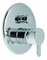 Vado Sense Axio:Therm Concealed Thermostatic Shower Valve Wall Mounted With Diverter - chrome (SEN-147T-CP)