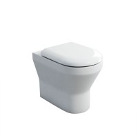 Curve back to wall WC - White (30-1962)