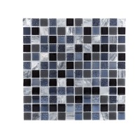 Pewter 23mm mosaic 300 x 300mm (21143)