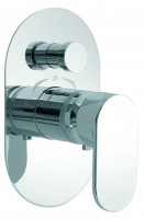 Vado Life Axio:Therm Concealed Thermostatic Shower Valve Wall Mounted With Diverter - chrome (LIF-147T-CP)