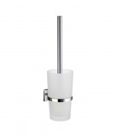 Smedbo House Wall Mounted Toilet Brush With Container - Polished Chrome (RK333)