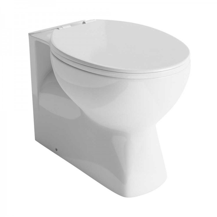 Lisbon Back to Wall Toilet (with standard seat) (20513)