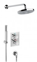 Roca Element 1/2'' - 1/2'' Built-In Thermostatic Shower Mixer - Chrome (5A2962C00)