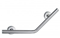 Smedbo Living Straight Long V-Form Grab Bar - Polished Stainless Steel (FK802)