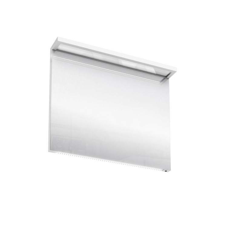 Britton - Aqua Cabinets 900mm illuminated mirror - LED - White (M30W)