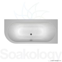 Carron Status Bath 1600 x 725 x 425mm, 5mm LH - White (23.4801L)