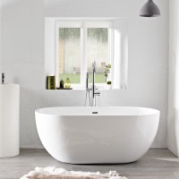 Azure 1500mm - white freestanding bath (SK15051)