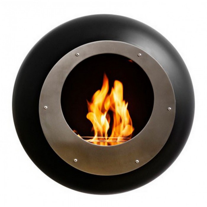 Биокамин Cocoon Fires Vellum Wall Mounted Cocoon Black