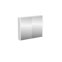 Britton - Aqua Cabinets 900mm mirrored wall cupboard - Compact - White (C60W)