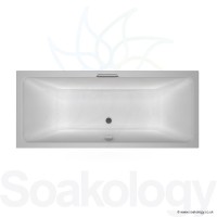 Carron Quantum Integra Duo 1700 x 750 Acrylic Bath with Grip 5mm - White (23.4981)