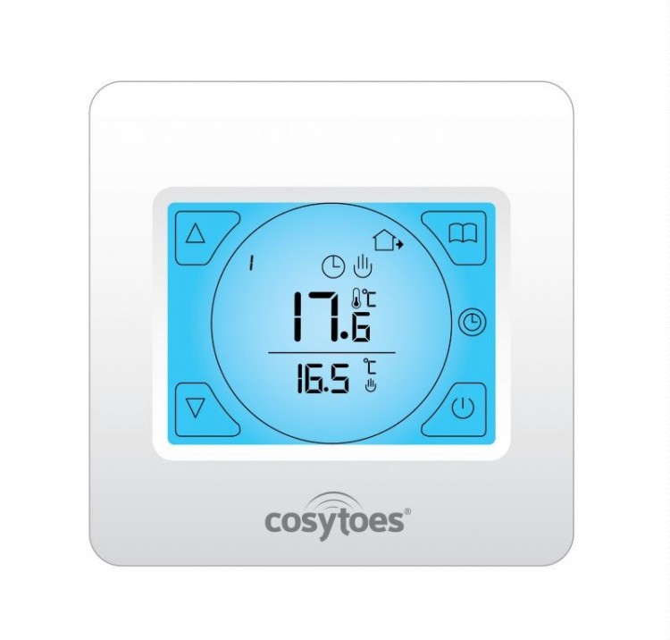 Easy Underfloor Heating Thermostat White (17092)