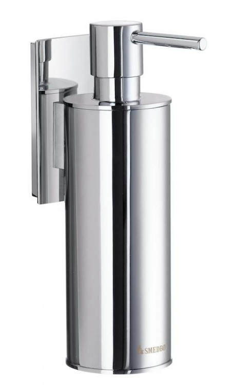 Smedbo Pool Wall Mounted Soap Dispenser - Polished Chrome (ZK370)