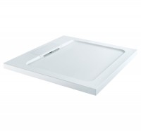 Easy Low Profile Hidden Waste Square Shower Tray (800mm x 800mm) (17069)