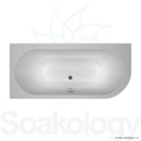 Carron Status Bath 1600 x 725 x 425mm, Bathtubs | Carronite RH - White (23.5801R)