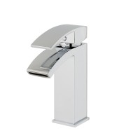 Arq Basin mixer tap with click waste (SK1018)