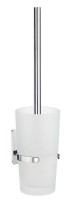 Smedbo Pool Wall Mounted Toilet Brush With Container - Polished Chrome (ZK333)