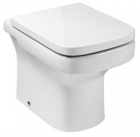 Roca Dama-N Back-To-Wall WC Pan Excludes Cistern + Seat - White (347787000)