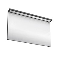 Britton - Aqua Cabinets 1200mm illuminated mirror - LED - Anthracite Grey (M40G)