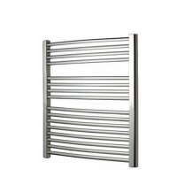 Premier Curved Towel Warmer - 800 x 600mm - Chrome (RXPC-0800600-CH)