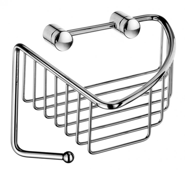 Smedbo Sideline Basic Corner Soap Basket - Chrome (DK1011)