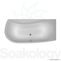 Carron Agenda Shower Bath 1700 x 800 x 420mm LH, 5mm - White (23.4301L)