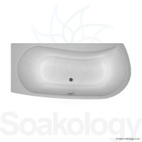 Carron Agenda Shower Bath 1700 x 800 x 420mm RH, 5mm - White (23.4301R)