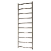 Lacuna 1675 x 500 - Designer Heated Towel Rail - Stainless Steel (RXLA-1675500-SS)