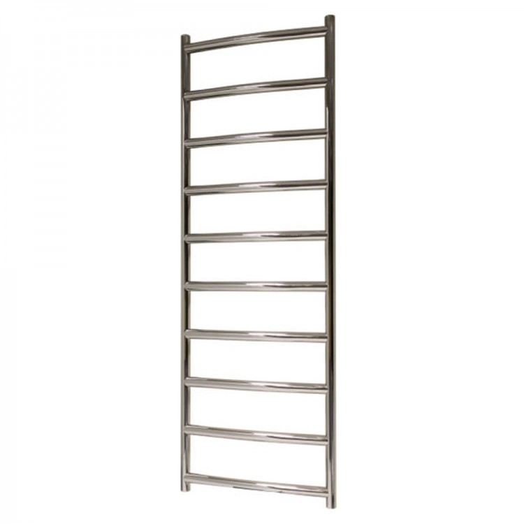 Lacuna 1675 x 500 - Designer Heated Towel Rail - Stainless Steel (RXLA-1675500-SS)
