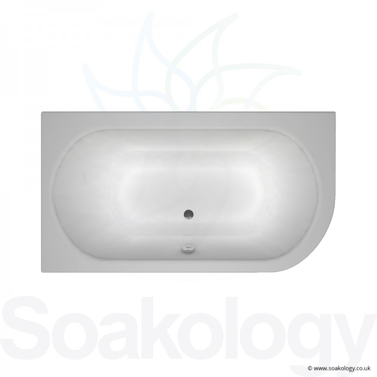 Carron Status Showerbath Bathtubs | Carronite - White (23-2035R)