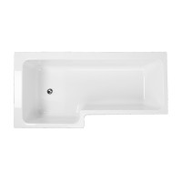 Aqua Shower Bath & Screen - Left Hand (SK15046L-49)