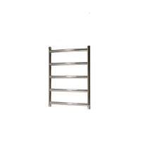 Lacuna 800 x 500 - Designer Heated Towel Rail - Stainless Steel (RXLA-0800500-SS)