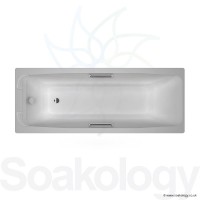 Carron Swallow Bath 1800 x 700 x 365mm, TG Bathtubs | Carronite - White (23.2581)
