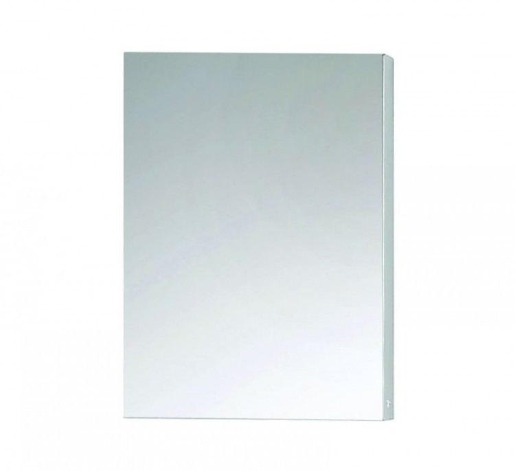 Neon Single Door Mirrored Bathroom Cabinet (500mm x 700mm) (12668)