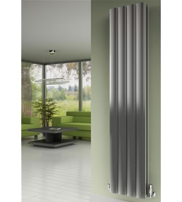 Reina Greco Double Radiator - Anthracite - 600 x 850 (A-GR085AD)